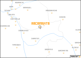 map of Macaravita