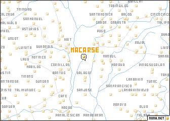 map of Macarse