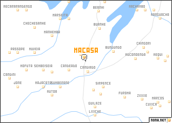 map of Macasa