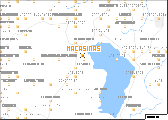 map of Macasinas