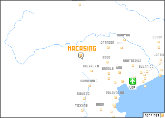 map of Macasing