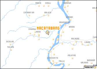 map of Macatabang