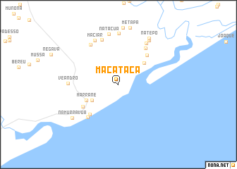 map of Macataca