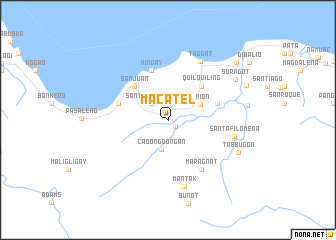 map of Macatel