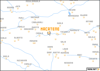 map of Macatene