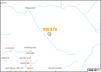 map of Macate