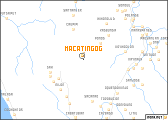 map of Macatiñgog