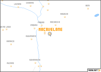 map of Macavelane