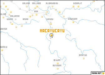 map of Macayucayu