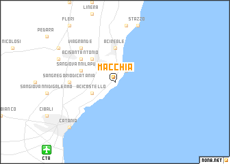 map of Macchia