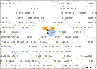 map of Maceda