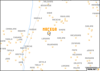 map of Maceda