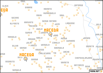 map of Maceda