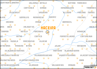 map of Maçeira