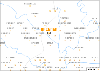 map of Maceneni