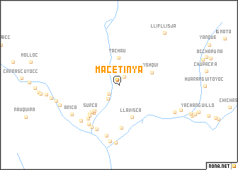 map of Macetinya