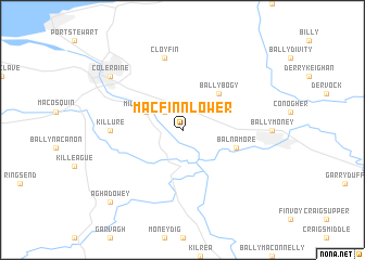 map of Macfinn Lower