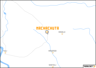 map of Machachuta