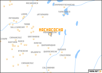 map of Machacocha