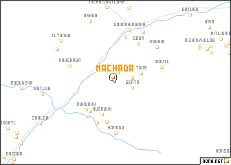 map of Machada