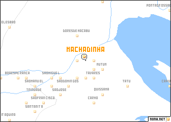 map of Machadinha