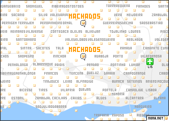 map of Machados