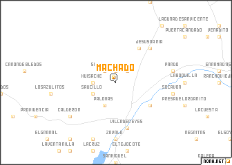 map of Machado