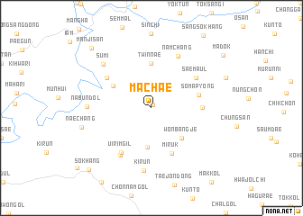 map of Mach\
