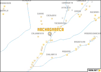 map of Machagmarca