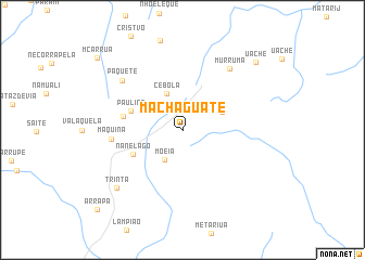 map of Machaguáte