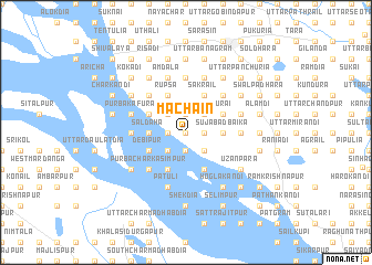 map of Māchāin