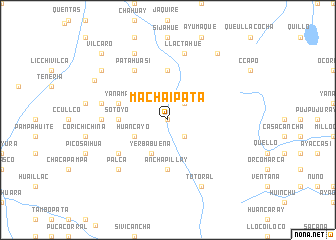 map of Machaipata