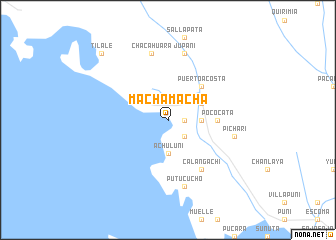 map of Machamacha