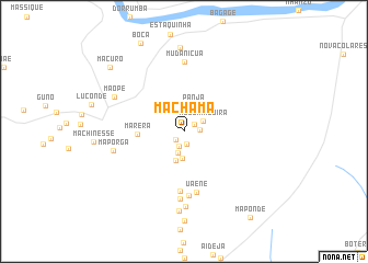 map of Machama