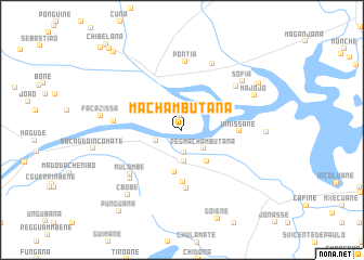 map of Machambutana