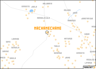 map of Machamechame