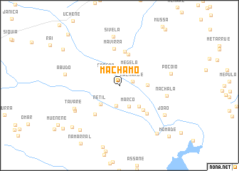 map of Machamo