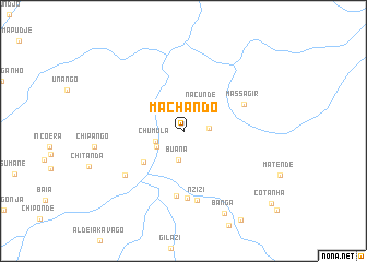 map of Machando