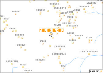 map of Machangano