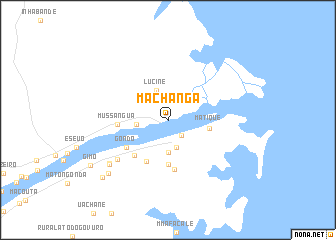 map of Machanga