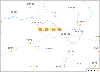 map of Machangping