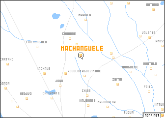 map of Machanguele