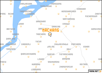 map of Machang