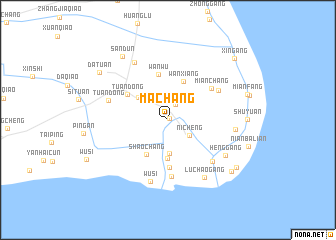 map of Machang