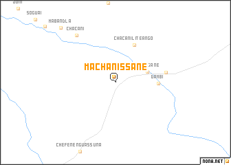 map of Machanissane