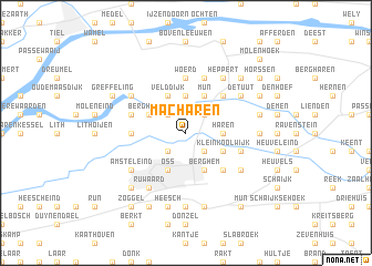map of Macharen