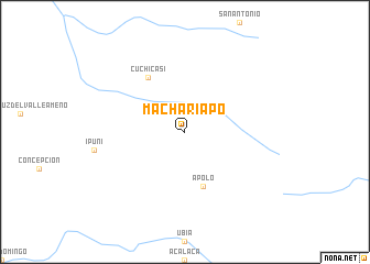 map of Machariapo