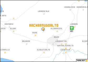 map of Macharnudo Alto