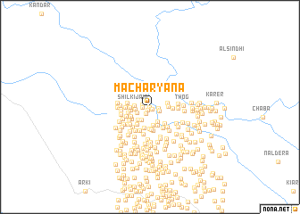 map of Macharyāna