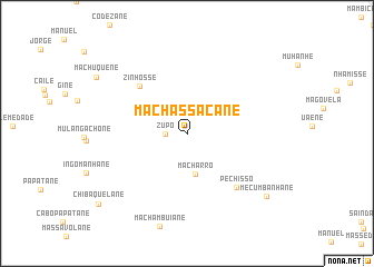 map of Machassacane